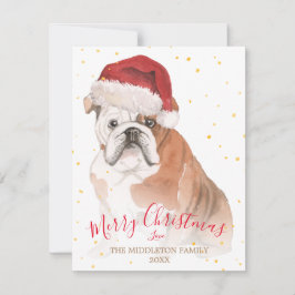 Weihnachtshund Merry Pet Besitzer Gruß