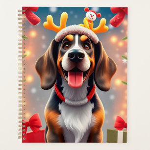 Weihnachtshund Planer