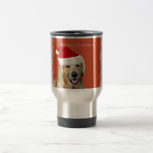 Weihnachtshund Reisebecher
