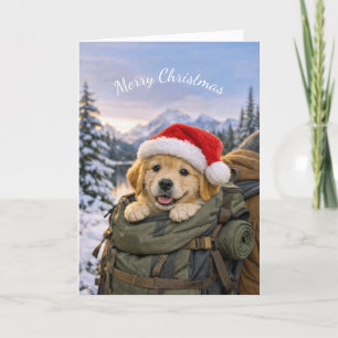 Weihnachtshund-Rucksack-Abenteuer Karte