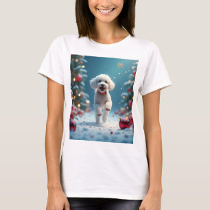Weihnachtshund T-Shirt
