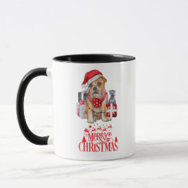 Weihnachtshund Tasse