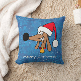 Weihnachtshunde Dackel Hund Kissen