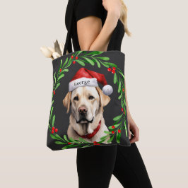 Weihnachtshunde Gelbe Labrador Labrador Retriever Tasche