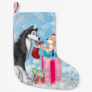 Weihnachtshunde! Kleiner Weihnachtsstrumpf