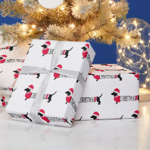 Weihnachtshunde Niedliche Grafik-Dackeln Spaß