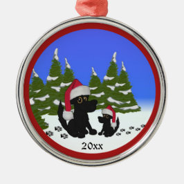 Weihnachtshunde Persönliche Ornamente