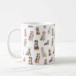 Weihnachtshunde Tasse