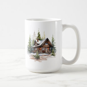 Weihnachtshütte Tasse