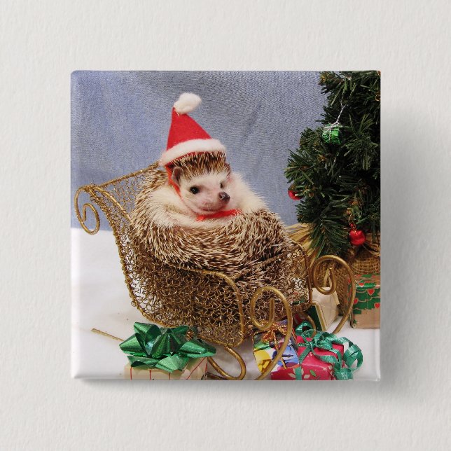 WeihnachtsIgels-Button Button (Vorderseite)