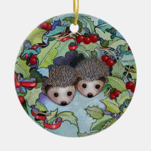 WeihnachtsIgels-Verzierung Keramikornament