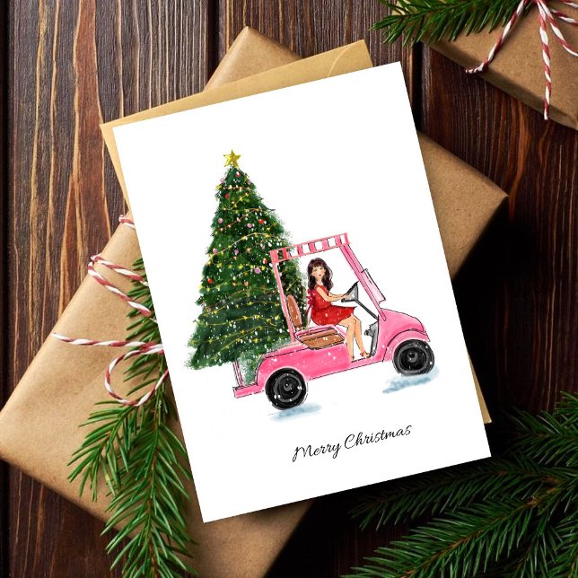 Weihnachtsillustration Feiertagskarte (Von Creator hochgeladen)