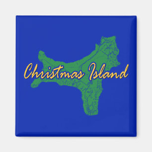 Weihnachtsinsel Magnet