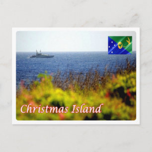 Weihnachtsinsel - postkarte