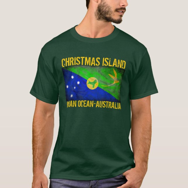 Weihnachtsinsel T-Shirt (Vorderseite)