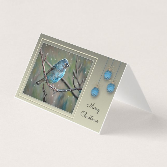 Weihnachtsjagd - Blau (Vorderseite)