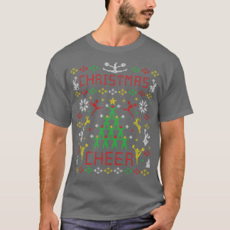 Weihnachtsjubeln Cheerleader Ugly Christma T-Shirt