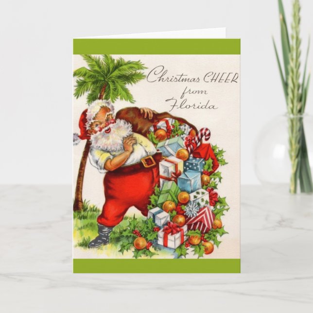 Weihnachtsjubiläum aus Florida Karte (Vorderseite)