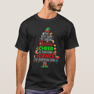 Weihnachtsjubiläum lehrt Wissenschaft Santa Elf Te T-Shirt