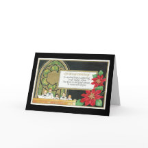 Weihnachtsjugend-Chor, Kirche, Poinsettia