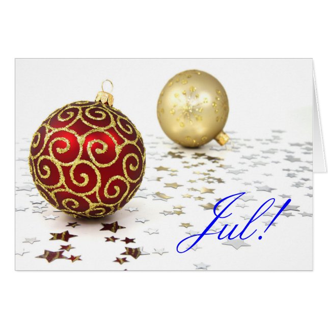 Weihnachtsjul II (Vorderseite (Horizontal))