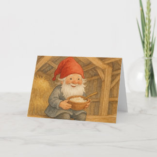 WeihnachtsJultomte Karte