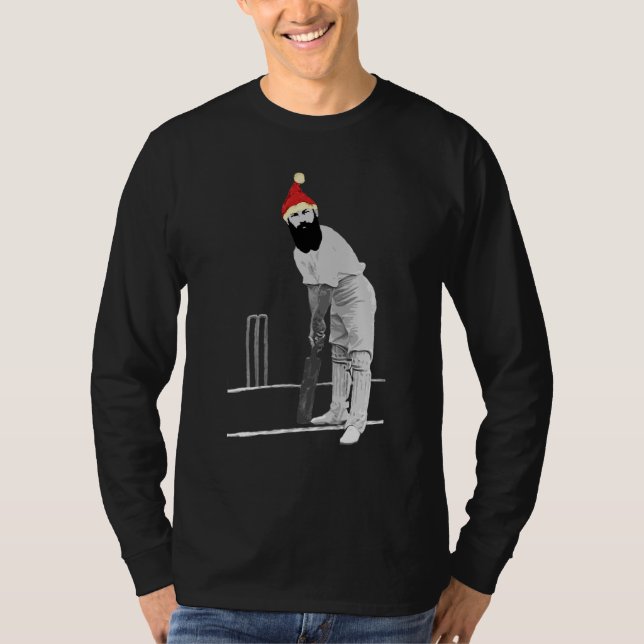 Weihnachtsjumper mit individualisierbarem Funny Cr T-Shirt (Vorderseite)