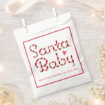 Weihnachtsjungdusche Weihnachtsnachtsnachtsnachtsj Geschenktütchen<br><div class="desc">Fügen Sie Ihrer Babydusche ein festliches Finish mit diesen bezaubernden "Santa Baby" Liebestaschen hinzu! Diese Taschen mit Bonbons gestreift, rotem Herzinfarkt und personalisierten Eventdetails eignen sich hervorragend für süße Leckereien, kleine Geschenke oder Gastgeschenke. Ein charmanter Weg, um Ihren Gästen und der Krawatte gemeinsam zu danken, dass sie im Winter oder...</div>