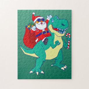 Weihnachtsjunge Dinosaurier Santa T Rex Xmas Dino