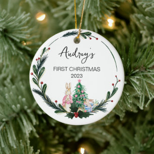 Weihnachtsjunge Name Ornament