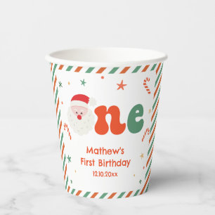 Weihnachtsjunge Pappbecher