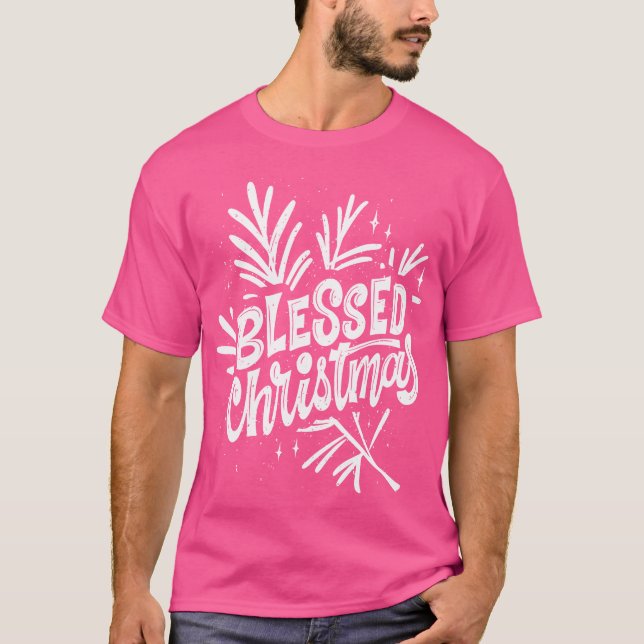 Weihnachtsjunge T-Shirt (Vorderseite)