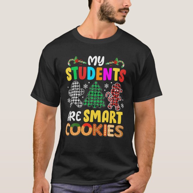 Weihnachtskäfer meine Schüler sind intelligenter K T-Shirt (Vorderseite)