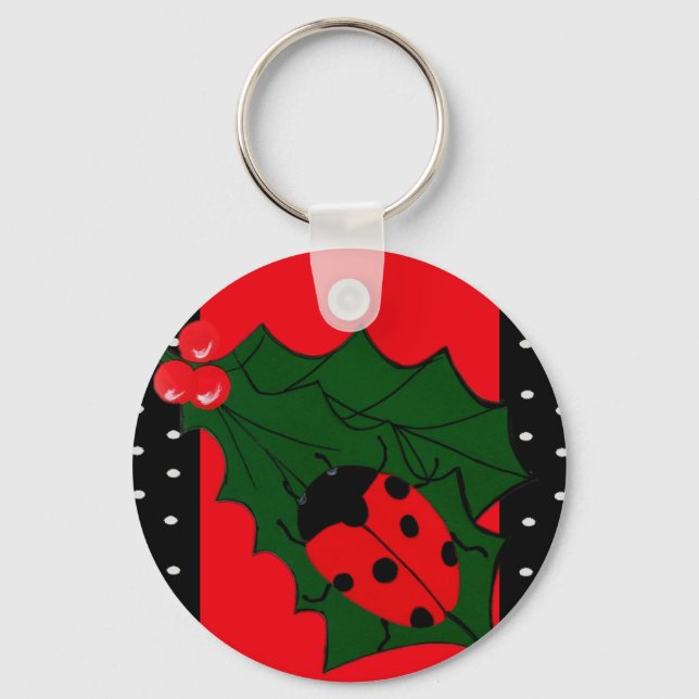 Weihnachtskäfer Schlüsselanhänger (Vorderseite)