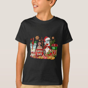 Weihnachtskaffee Cups Frohe Weihnachtskaffee Drin T-Shirt