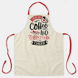 Weihnachtskaffee & Kaffee-Schürze Schürze