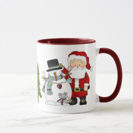 Weihnachtskaffee-Tasse Tasse