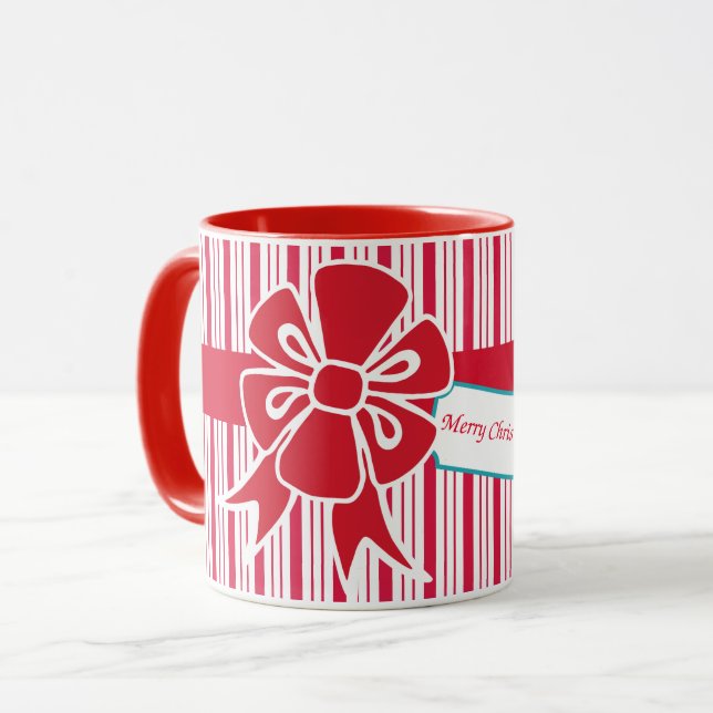 Weihnachtskaffee-Tasse Tasse (Vorderseite Links)