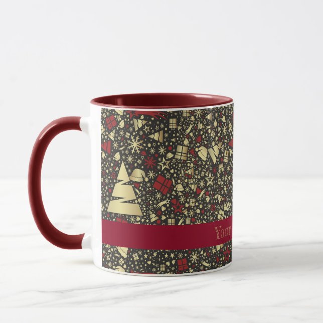 Weihnachtskaffee-Tasse Tasse (Links)