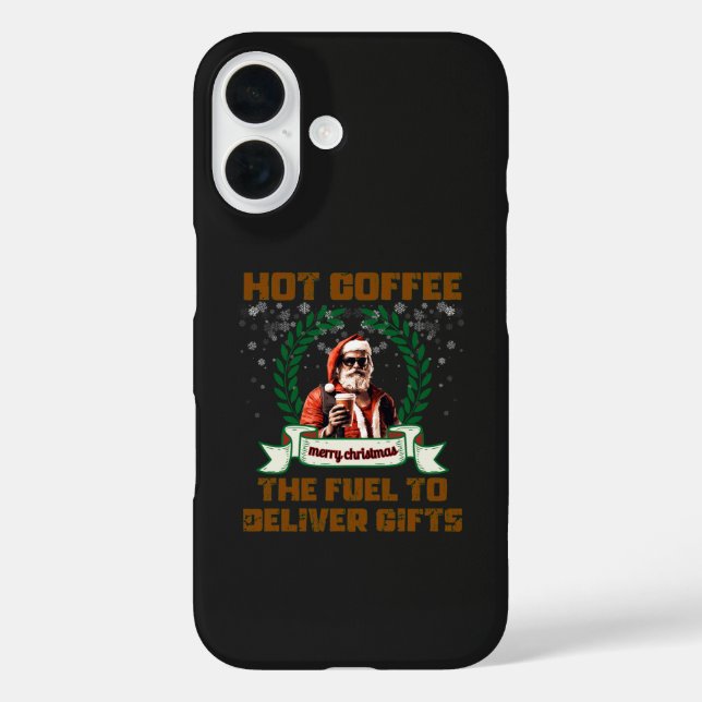 Weihnachtskaffee Weihnachten Ro iPhone 16 Hülle (Rückseite)