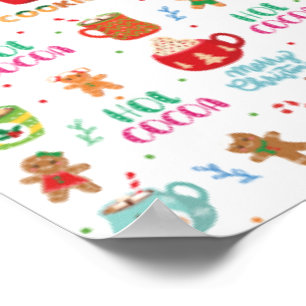 Weihnachtskakao, Ingwer Cookies Poster
