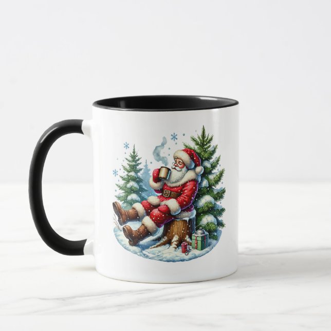 Weihnachtskakao Weihnachtsfeiertag Tasse (Links)