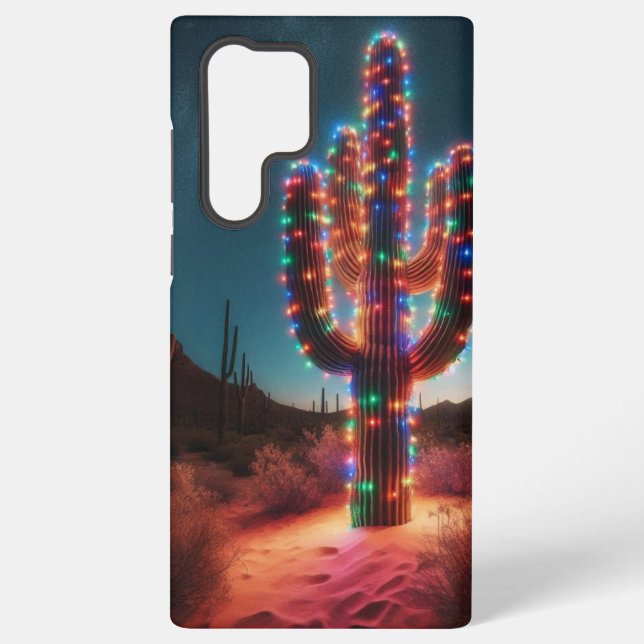 Weihnachtskaktus im Südwesten Samsung Galaxy Hülle (Rückseite)