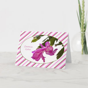 Weihnachtskaktuss-Karte Feiertagskarte