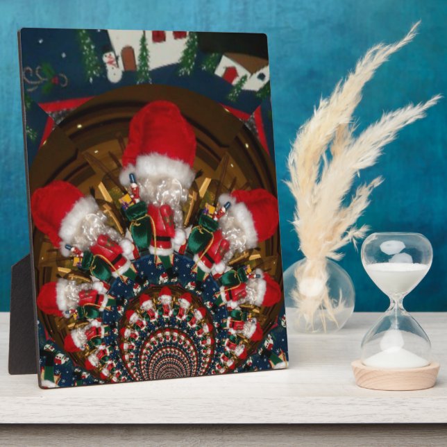 Weihnachtskaleidoskop Fotoplatte (Seite)