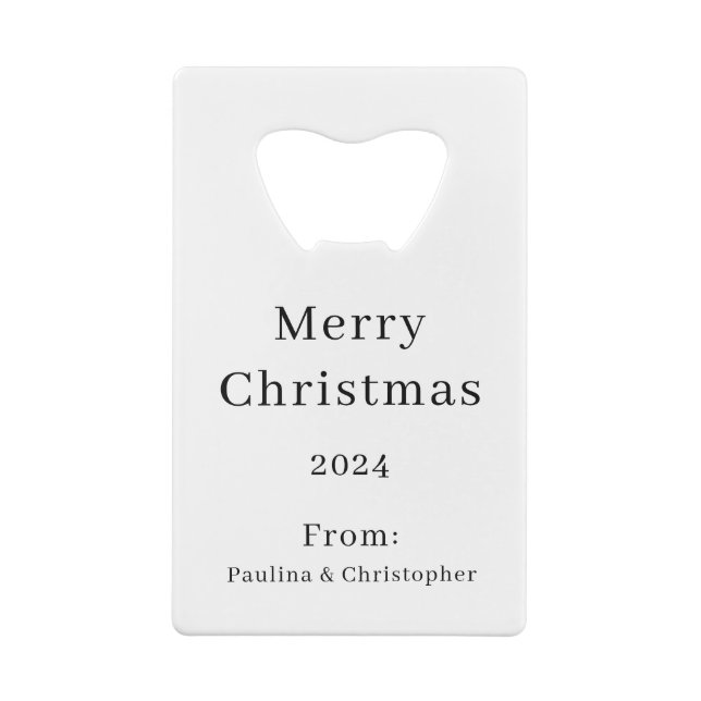 Weihnachtskalender Geldbeutel Flaschenöffner (Rückseite)