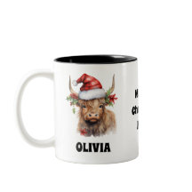 Weihnachtskalf Festlich Personalisiert