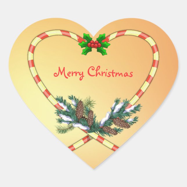 Weihnachtskalk, heilig, Kiefer, Sticker (Vorderseite)