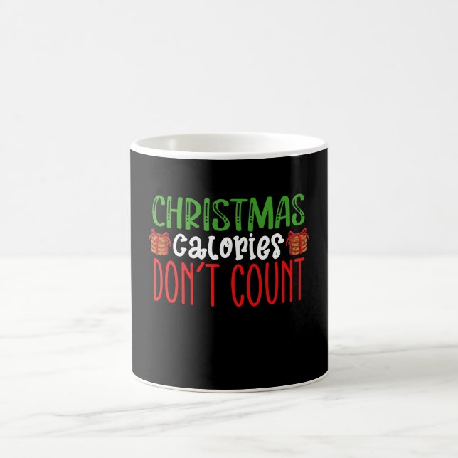 Weihnachtskalorien zählen nicht Cookies, Familie Kaffeetasse (Mittel)