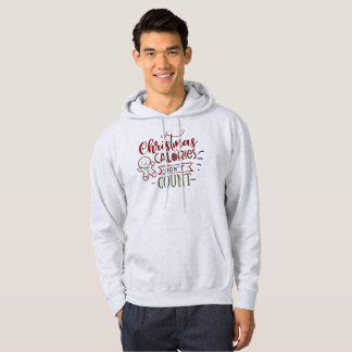 Weihnachtskalorien zählen nicht - Funny Gym Workou Hoodie